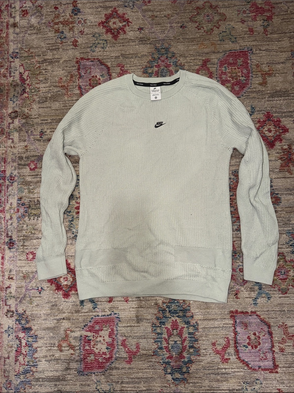 Nike Men’s Crewneck Sweater - Pale Mint Green